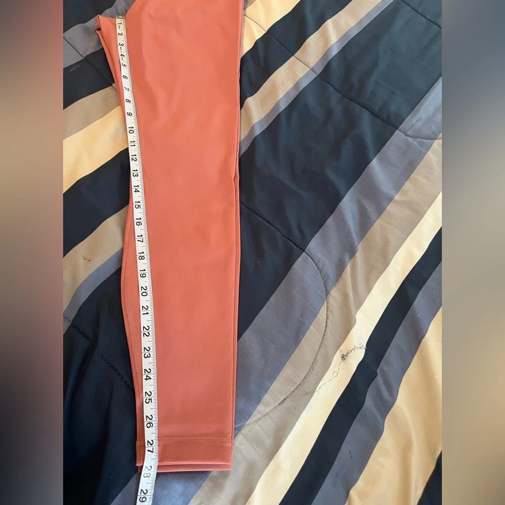 🍋 LIKE NEW Lululemon Wunder Under High-Rise Tight 28" - Brier Rose - Sz 8 - Picture 11 of 12